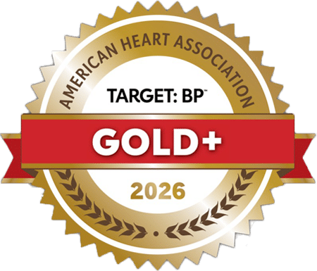2026-TBP-Award-Badge American Heart Association Target: BP Gold+ 2026